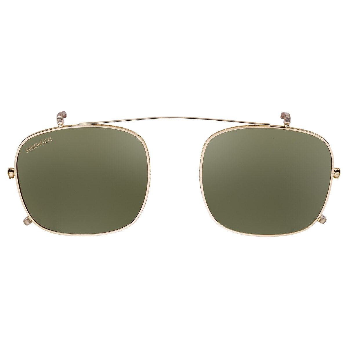 Serengeti CLIP ON NELSON Eyeglasses  Shiny Light Gold One size
